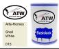 Preview: Alfa-Romeo, Shell White, 015: 500ml Lackdose, von ATW Autoteile West.